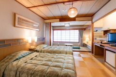 【客室】喜多の館【ゆの里】洋室ツインイメージ