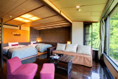 【客室】西の館【天ゆら】ユニバーサルルーム　※イメージ