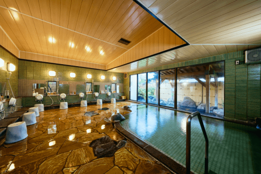 【大浴場】石風呂『紅葉の湯』