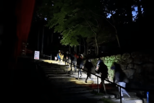 比叡山ナイトウォーク　～回峰行の道を辿る～【第二会】≪令和8年5月2日（土）～5月3日（日）≫