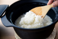 南部鉄器で炊く、炊き立ての白御飯は甘さもあり、単品でも愉しめます。