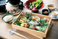 優しい味付けの豪華な朝食