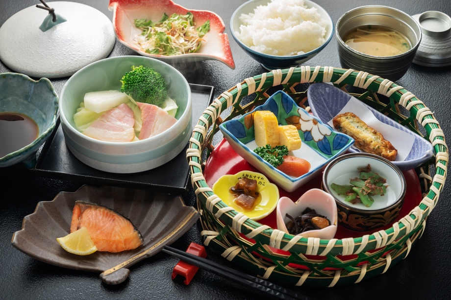 ■朝食■豊富な品数で栄養バランスも◎優しい味が心に染み渡る『和定食』 ■朝食■豊富な品数で栄養バランスも◎優しい味が心に染み渡る『和定食』