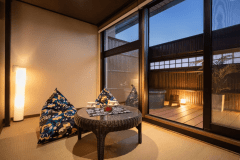 ■リニューアル　和洋室ツインのお部屋『いぜき』。密を避けて、専用温泉でマッタリ♪