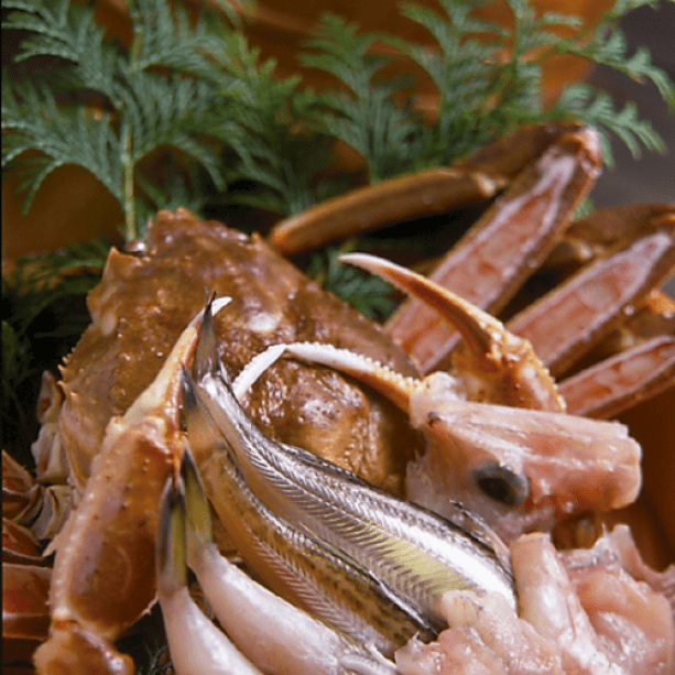 日帰り昼食で絶品かにお手軽コース