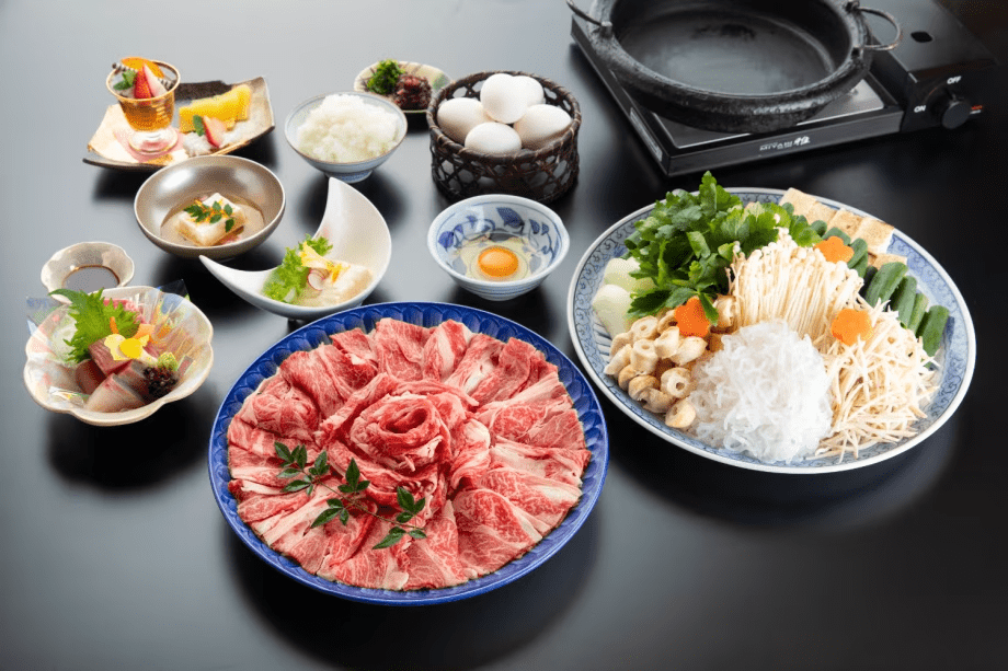 和牛すき焼きのイメージ