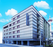 昼のホテル佐野家&京都タワー