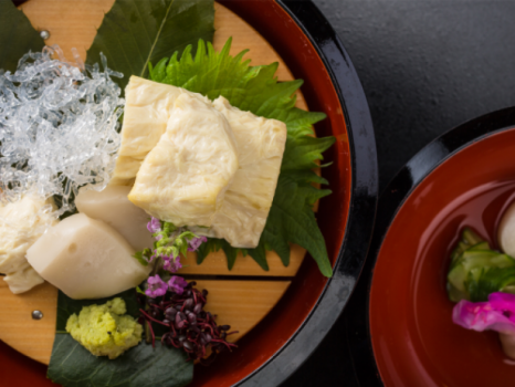 京野菜と湯葉をメインとした京会席！！生湯葉のお造りが絶品！！