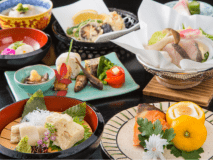 京野菜と湯葉をメインとした京会席！！生湯葉のお造りが絶品！！