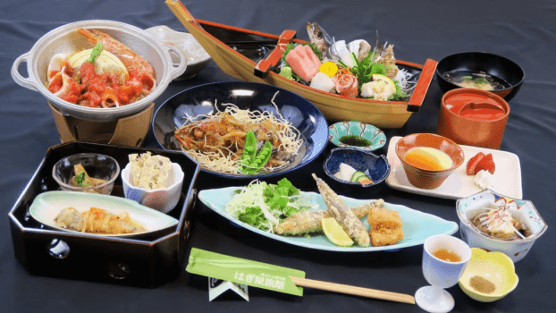 2026年春夏_海づくし黒潮標準料理プラン夕食料理イメージ