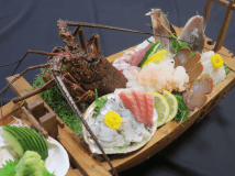 大振りで美しい茨城県産ブランドイセエビ『常陸乃国いせ海老』のお造り（２人前）