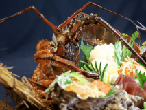 大振りで美しい茨城県産ブランドイセエビ『常陸乃国いせ海老』のお造り（２人前）