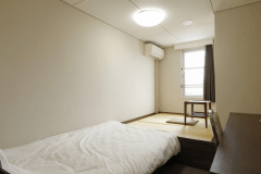 【禁煙】シングルルーム（トイレ付・ベッドサイズ100cm～140cm）