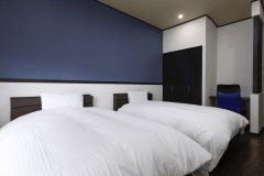 【禁煙】ツインルーム（バス・トイレなし・ベッドサイズ140cm）