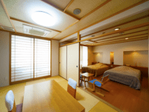 ■和洋室：和室6畳+ツインベットルーム（イメージ）◆令和2年2月1日より禁煙となりました◆