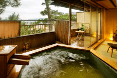 【オーシャンビュー☆萩指月温泉】ICHIRIN★DX露天風呂付客室「はぎ」