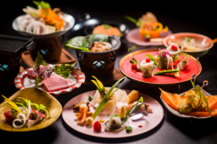 和洋モダンICHIRINルーム露天風呂付客室【波音】専用会席/萩橙花(イメージ) 和洋モダンICHIRINルーム露天風呂付客室【波音】専用会席/萩橙花(イメージ)