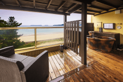 【さざんか】萩指月温泉・最上階露天風呂付客室(イメージ)開放的な露天風呂は贅沢な時間を演出します