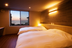 New 2023.3【パーシャルシービュー半露天風呂】和洋Styleモダンルーム/シモンズベッドで快適な眠りを
