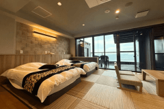 【日本海☆萩指月温泉】最上階・露天風呂付客室【ふくじゅそう】