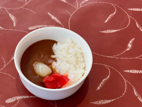 ご朝食一例（カレーライス）