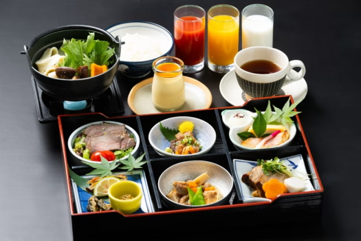 朝食一例