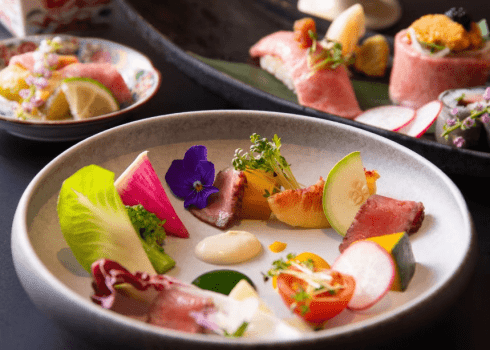 【亜李蘭離宮コラボ】サラダ一例