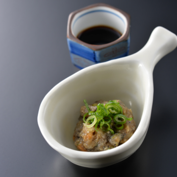 進肴　岩魚のなめろう