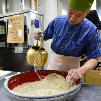 館主の手打ち蕎麦　一日限定10枚