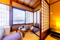 【鉢伏｜25平米】小さなダブルベッド付純和室と奥座敷の間