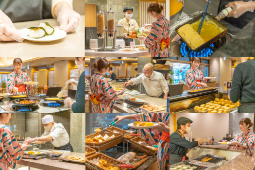 劇場型ビュッフェ「虹」～朝食のイメージ～