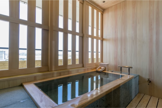 [RO-AN] ~Our finest Japanese-Western style room with a semi-open-air bath~ (non-smoking)