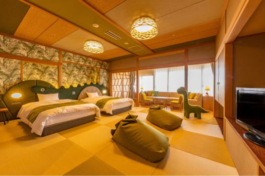 本陣和洋室 -恐竜ルーム- お部屋全体