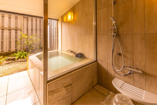 ◎Tomi no Kaze - Japanese-style room with a half open-air bath with natural hot spring water (non-smoking) ◎Tomi no Kaze - Japanese-style room with a half open-air bath with natural hot spring water (non-smoking)