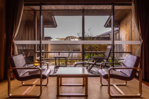 ★Tomi no Kaze - Japanese-style room with open-air bath of natural hot spring (non-smoking) ★Tomi no Kaze - Japanese-style room with open-air bath of natural hot spring (non-smoking)