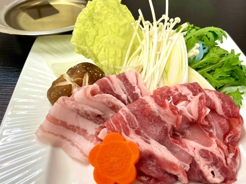 麓山高原豚のしゃぶしゃぶ