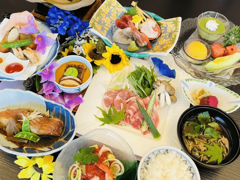 【華膳】夏メニュー（画像は一例です）