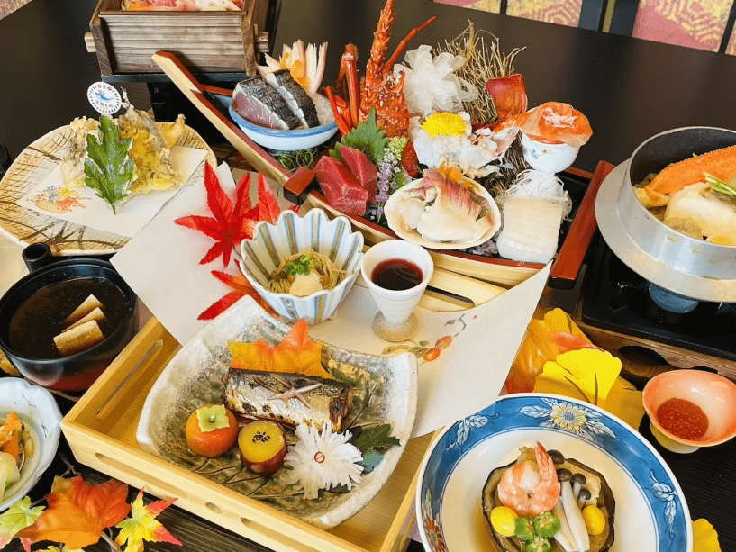 【雅の膳】秋メニュー（画像は一例です）