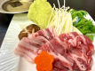 麓山高原豚のしゃぶしゃぶ