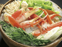 "茹でガニが付かない&rdquo;カニコース！