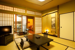 1F／露天付和室8畳＜霜降・小雪＞