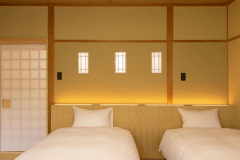 2F／由布岳ビュー和洋室8畳（ベッド）＜清明・啓蟄＞