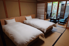 1F／露天付和洋室8畳（ベッド付）＜大雪＞