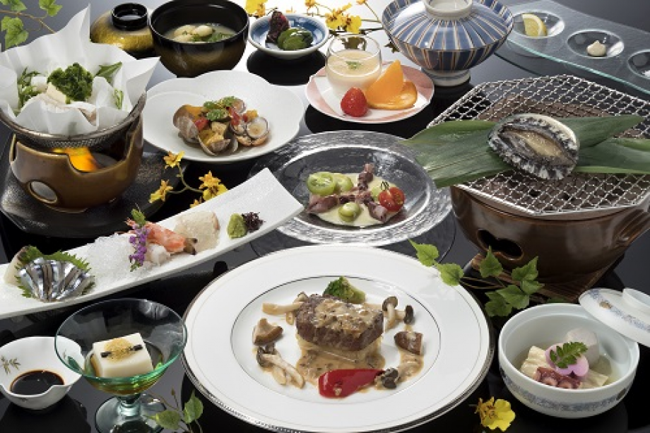 Higher Grade Delicious Food in Amakusa"Akebono" Course