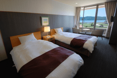 スタンダードツイン　１～２名様に使い勝手の良い部屋となっております