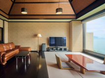 源泉かけ流し露天風呂付【華館海側】桜