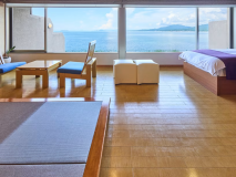 源泉かけ流し露天風呂付【華館海側】藤