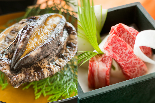 ■二大美味会席■高級食材＆地元ブランド牛＜二大美味＞を味わうお得な料理プラン