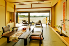 ◆特別室☆港町デザイナーズルーム・和室8畳タイプ目の前は日本海一望