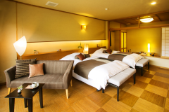 特別室【悠久の町】露天風呂和洋室・露天と内湯風呂あり